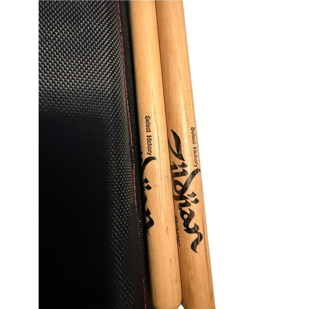 Zildjian Hickory Rock & Pro-Mark Shira Kashi Oak 2B Drumstick Lot with Case Mil2 - Picture 2 of 6